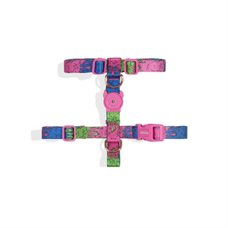 Zee.Dog Lords Of Zee.Town Melted H-Tipi Köpek Göğüs Tasması