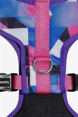 Zee.Dog Midnight Ayarlanabilir Air Mesh Köpek Göğüs Tasması