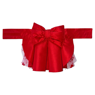 ZiggyDog Kırmızı Tüllü Köpek Eteği