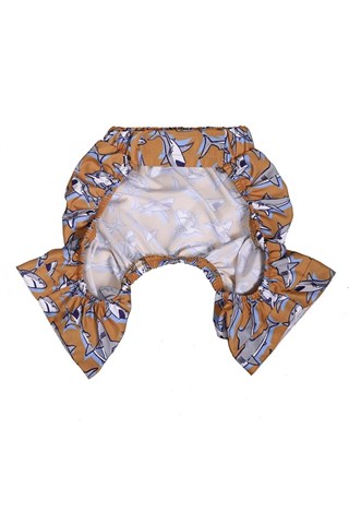 ZiggyDog Köpek Deniz Yüzme Şort-Mayo Köpekbalıklı