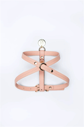 Zoe Pet Atelier SOFT TOUCH CROSS HARNESS Pembe XS