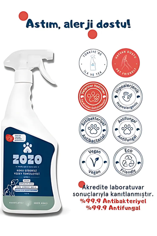 Zozo koku giderici yüzey temizleyici sprey 750ml