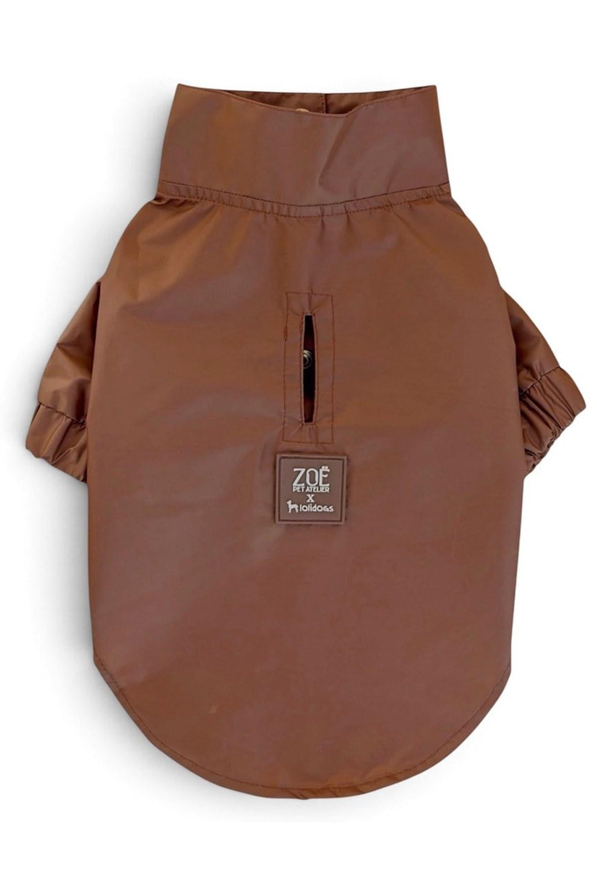Zoë Pet Atelier × Lolidogs Köpek Yağmurluğu Caramel