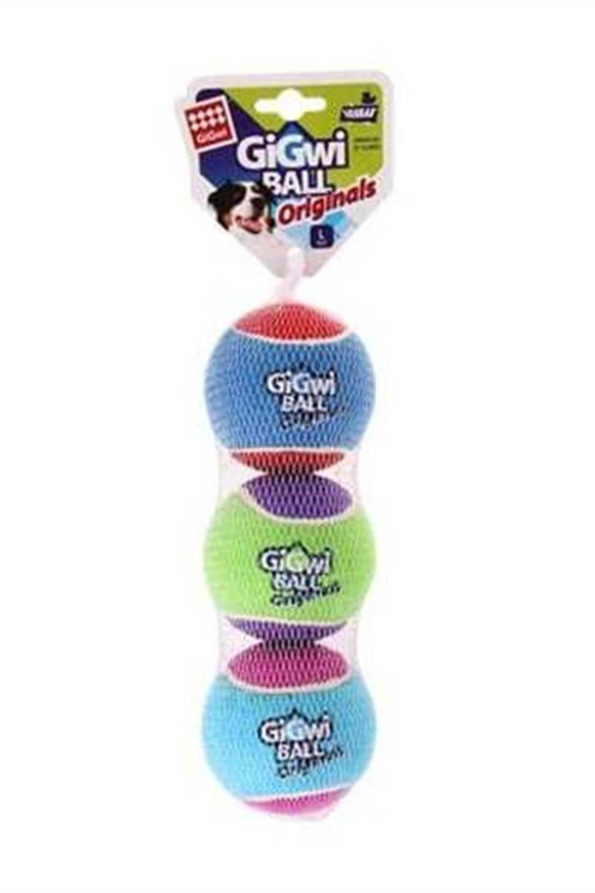 Gigwi Tenis Topu Köpek Oyuncağı 4cm (3'lü)