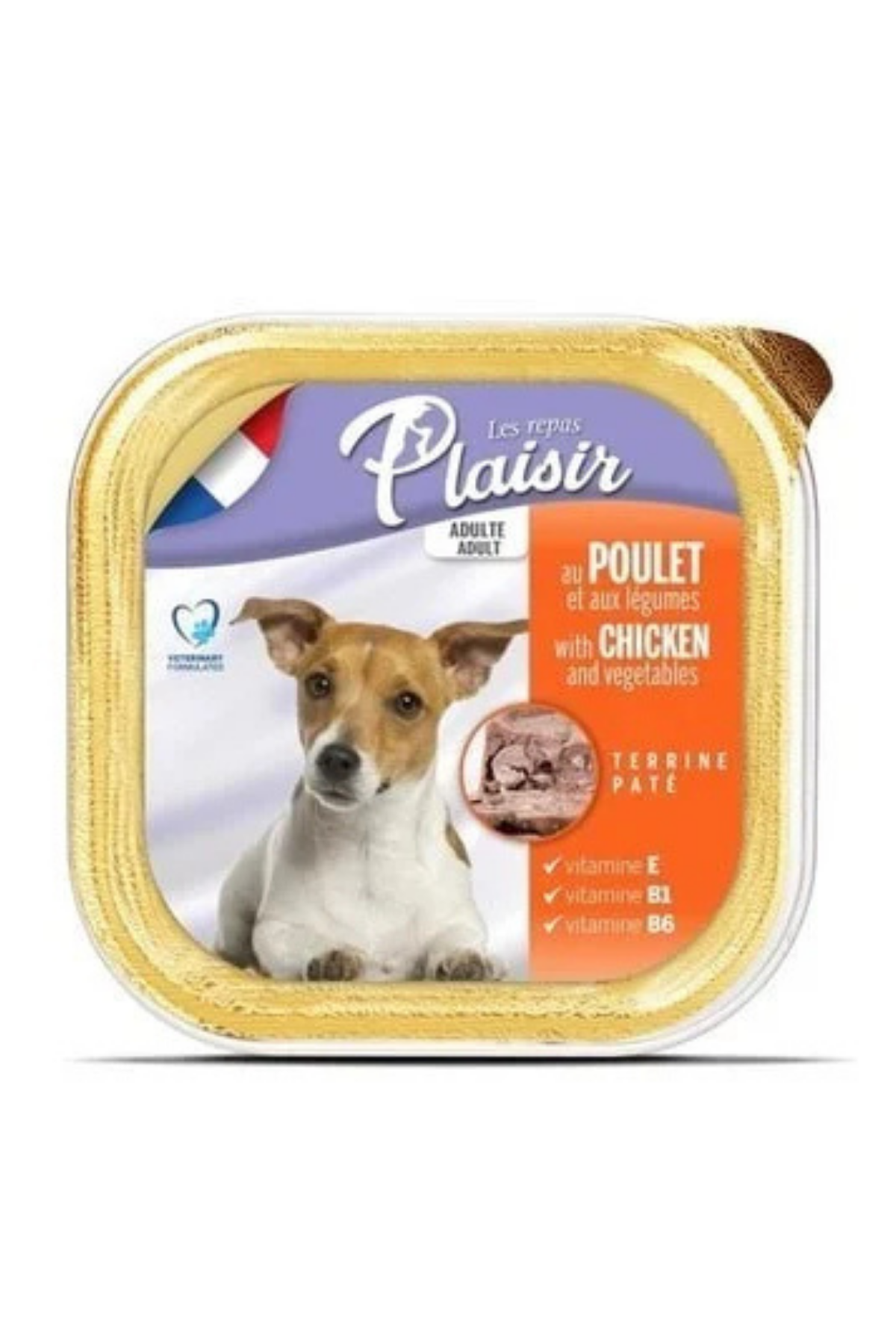 Plaisir Tavuklu Ezme Köpek Konservesi 150gr