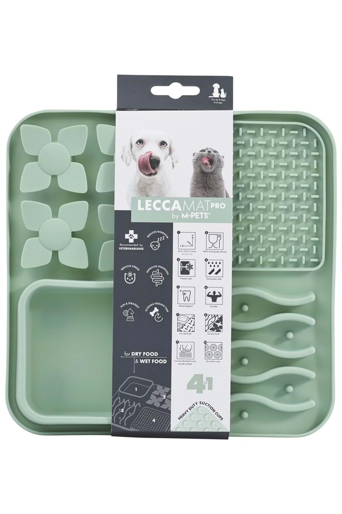 M-Pets Lecca Pro Köpek Yalama Matı Yeşil