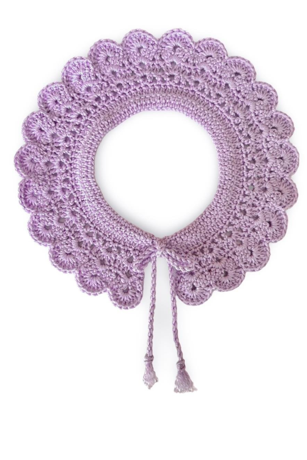 Lolidogs Pastel Örgü Köpek Yakalık Lila
