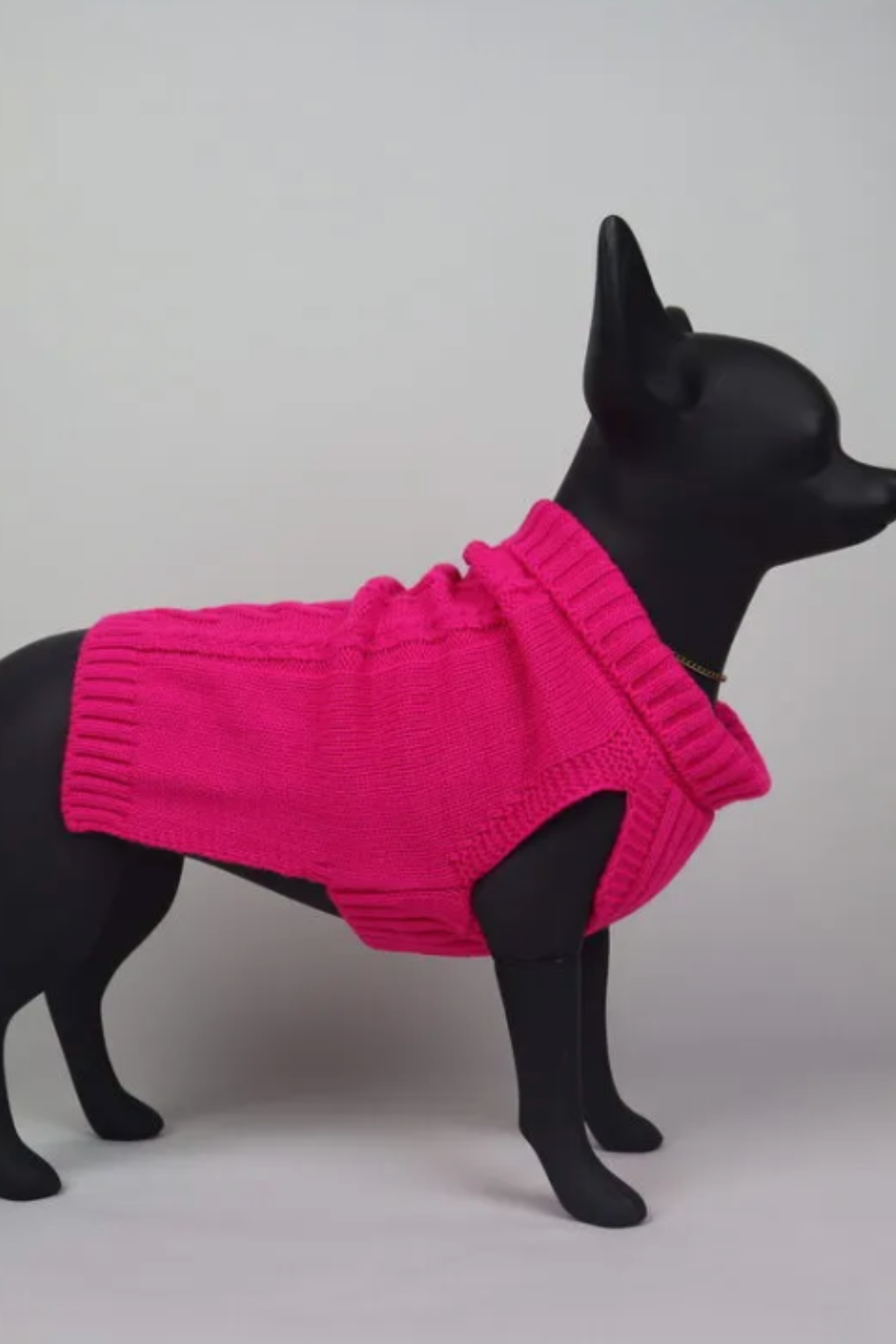 LouLou Örgü Triko Kazak Pembe 