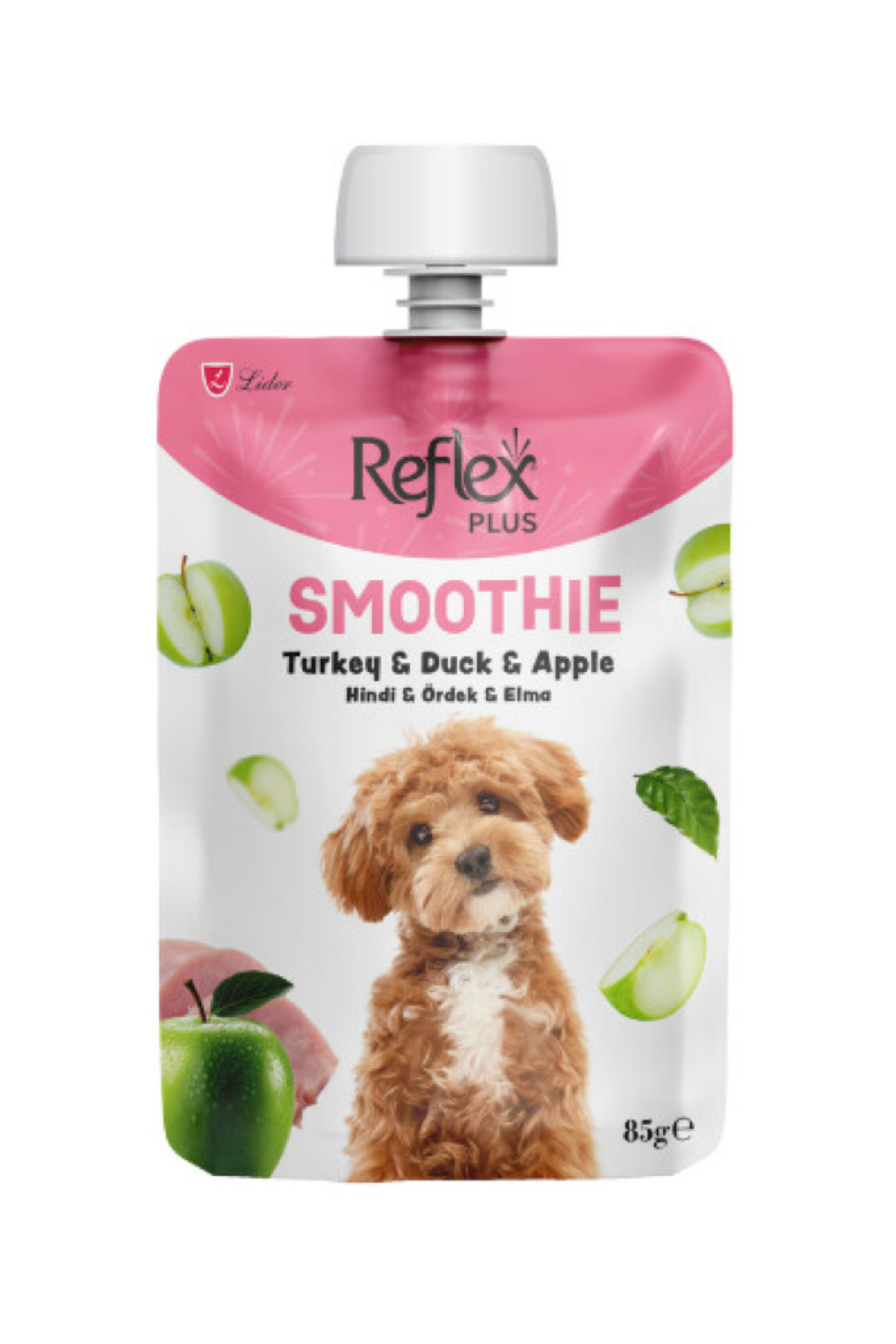 Reflex Plus Smoothie Hindi Ördek ve Elmalı Köpek Ödül Maması 85gr