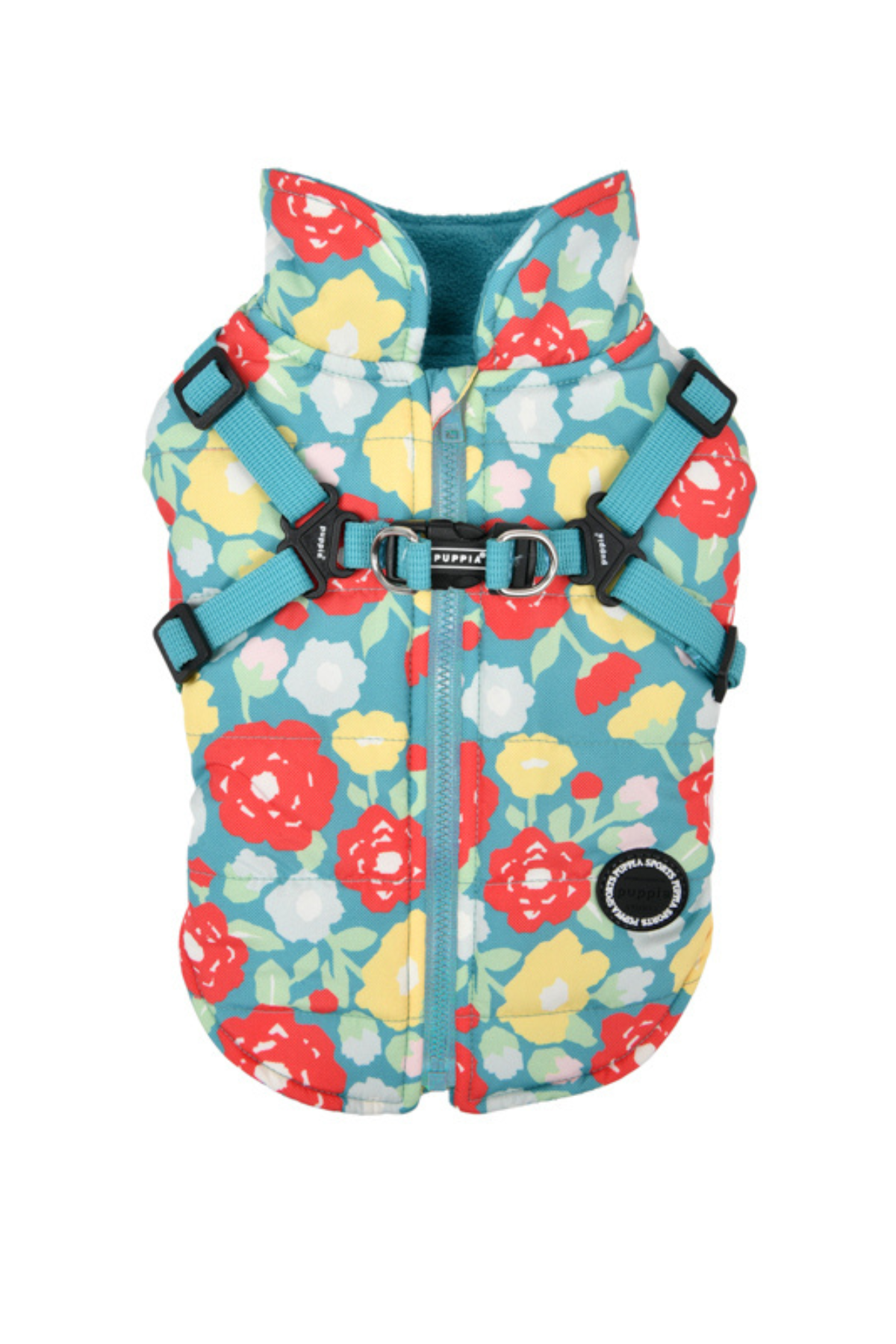 Puppia Alyssa Kışlık Köpek Tulumu - Aqua