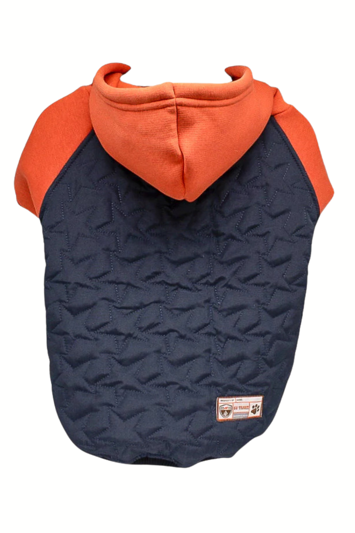 Asky And Erd Star Varsity Hoodie Terracotta