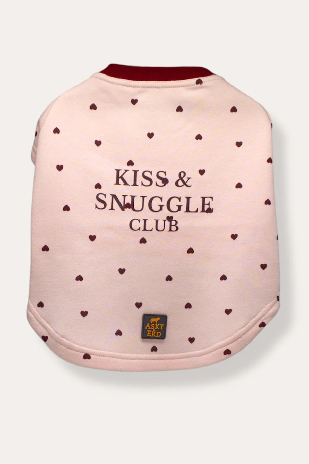Asky&Erd Kiss & Snuggle Club Sweatshirt | Rose Mist