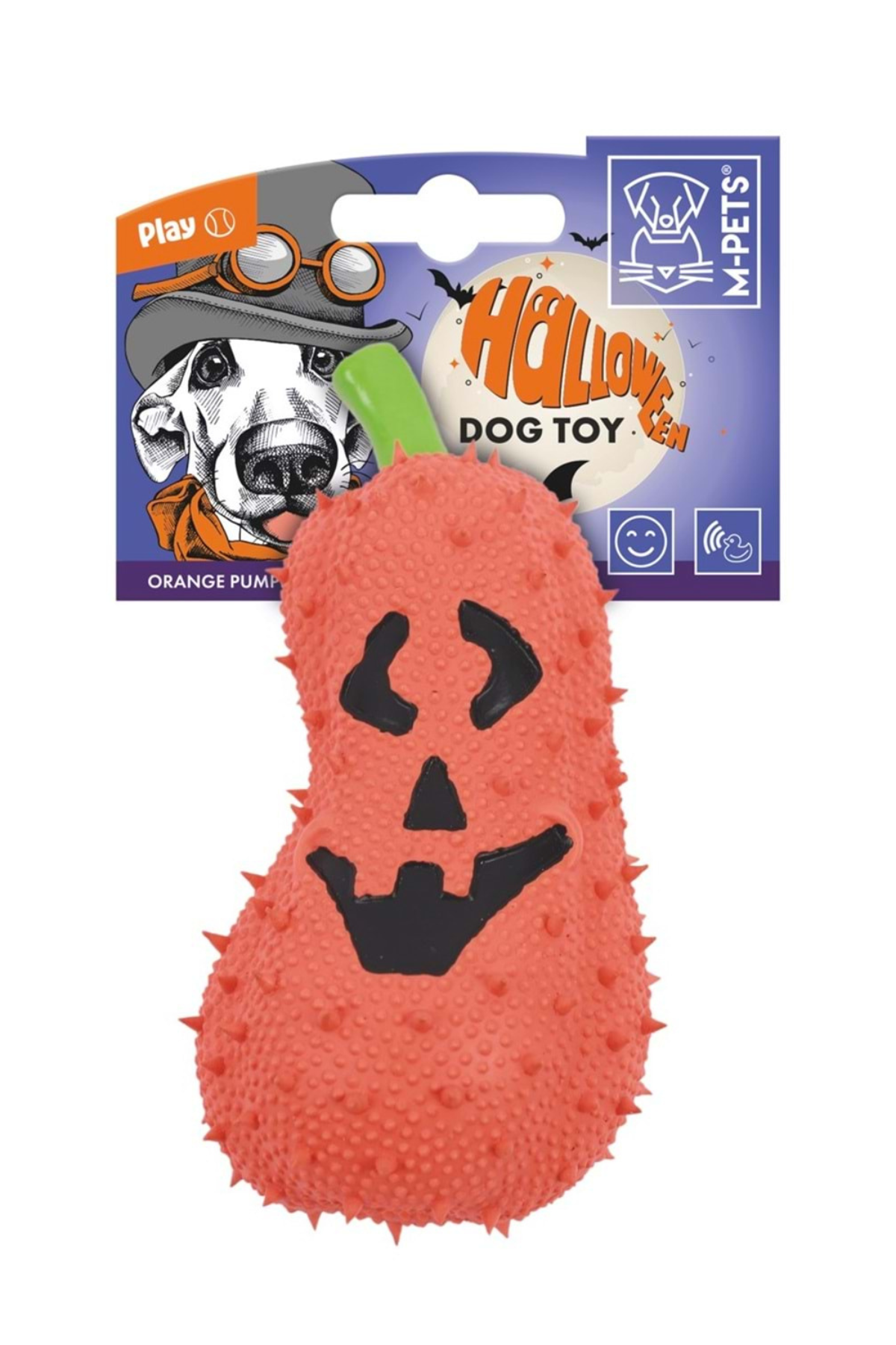 M-PETS HALLOWEEN ORANGE PUMPKIN KÖPEK OYUNCAĞI
