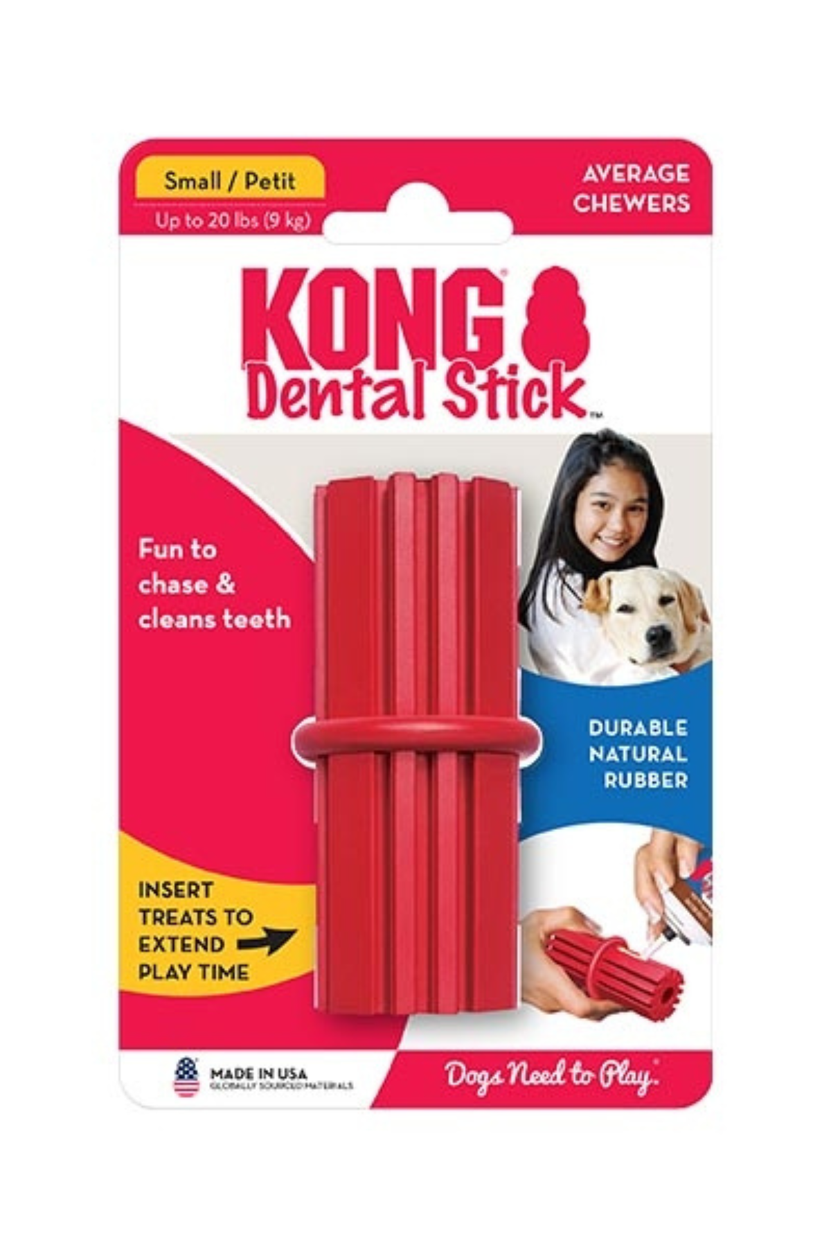KONG Puppy Teething Stick Yavru Köpek Oyuncağı Small