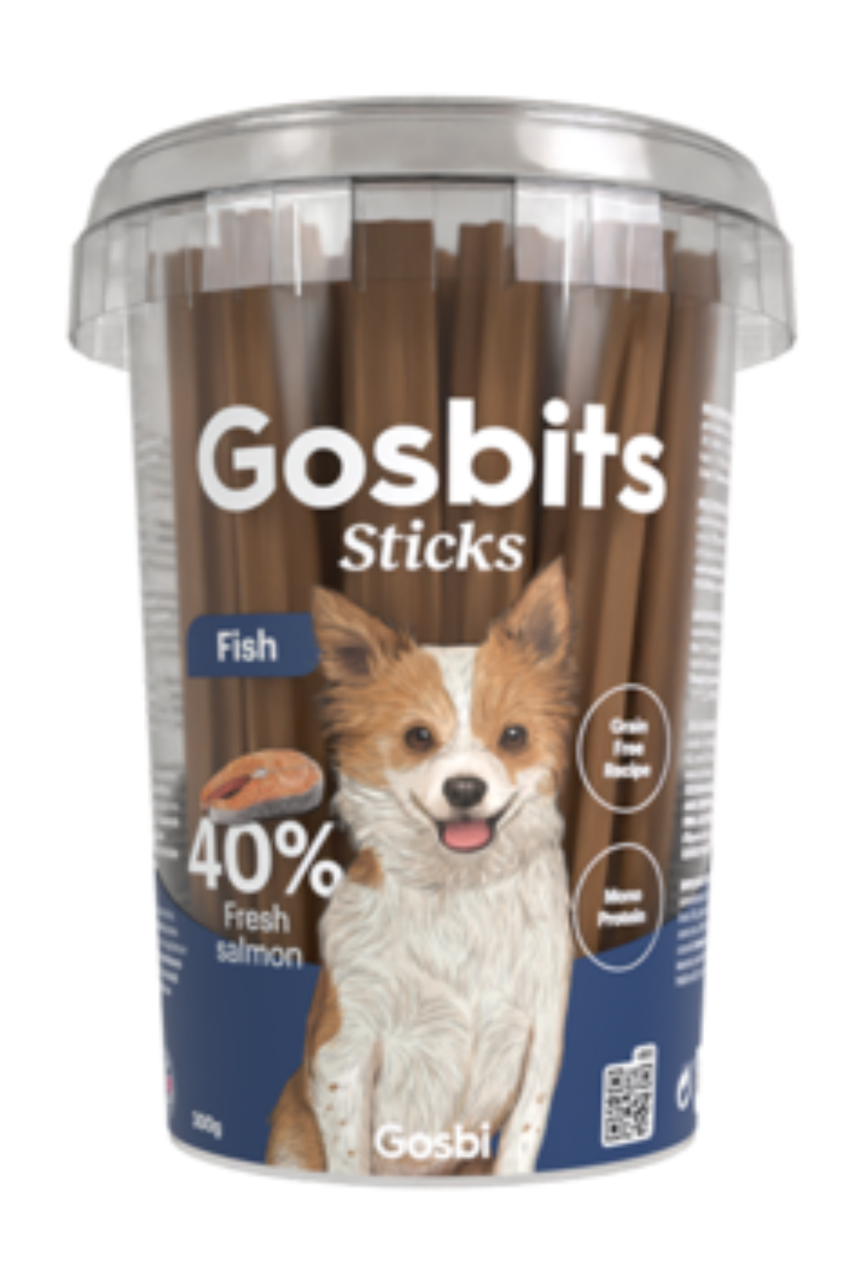 Gosbi gosbits 70% Somonlu Sticks Köpek Ödülü 300g