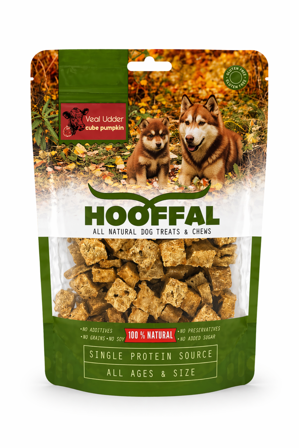 Hooffal Köpek  Ödül Maması Dana Meme Küp Balkabaklı
