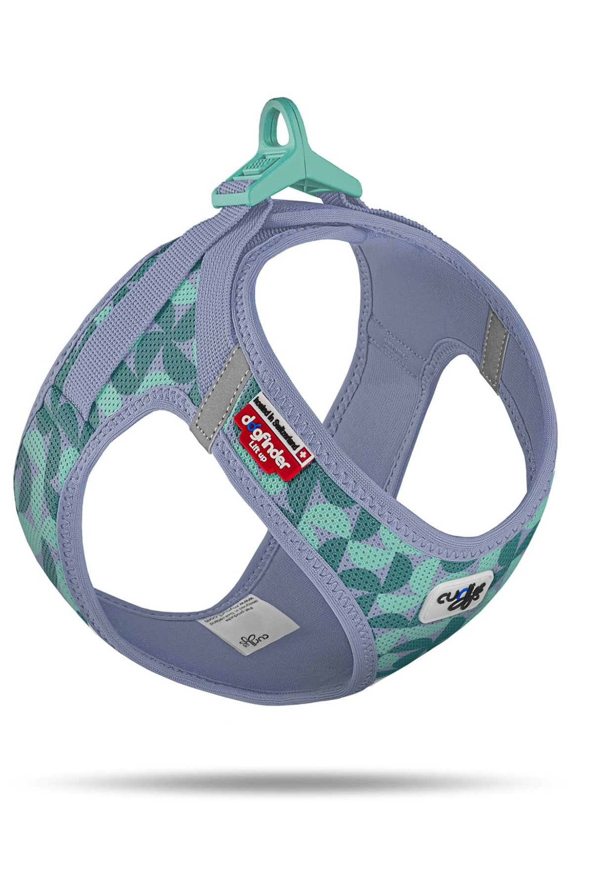 Curli Vest Göğüs Tasması Special Edition 2026 Semi Circle Blue