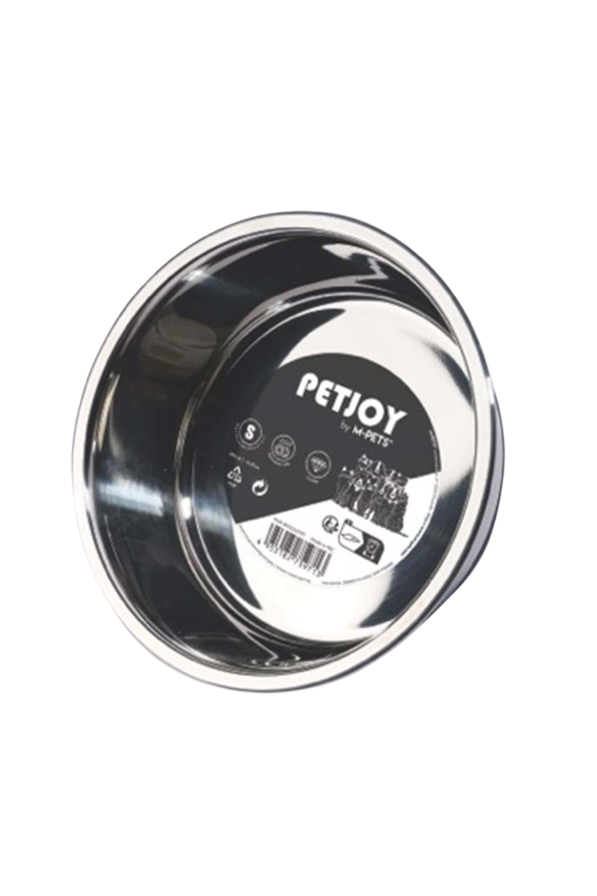 M-PETS PETJOY DOGFAMİLY ÇELİK MAMA KABI (S) 490M