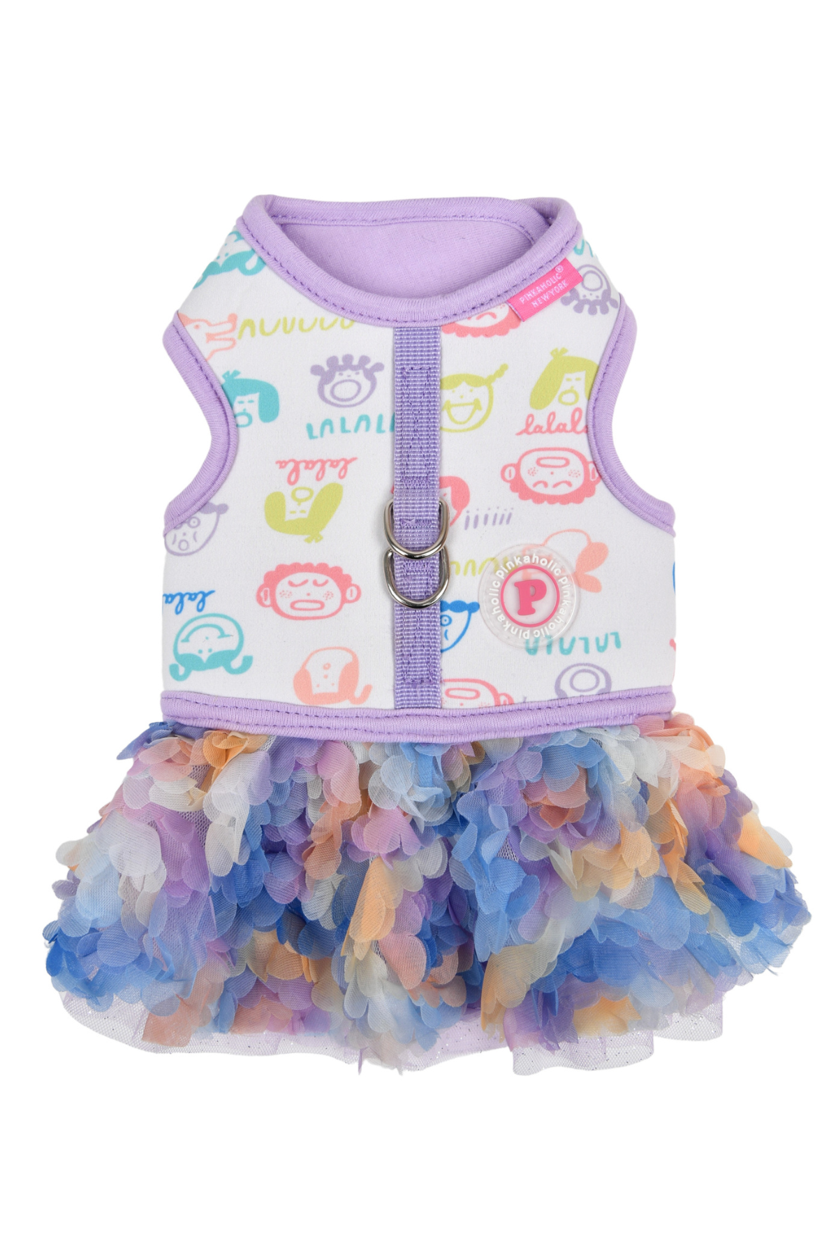 Pinkaholic New York Berthe Elbise Göğüs Tasması Mor