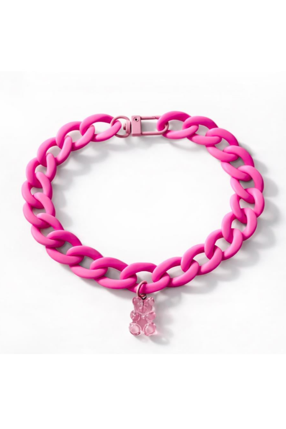Lolidogs Köpek Kolyesi Jelly Bear Pink
