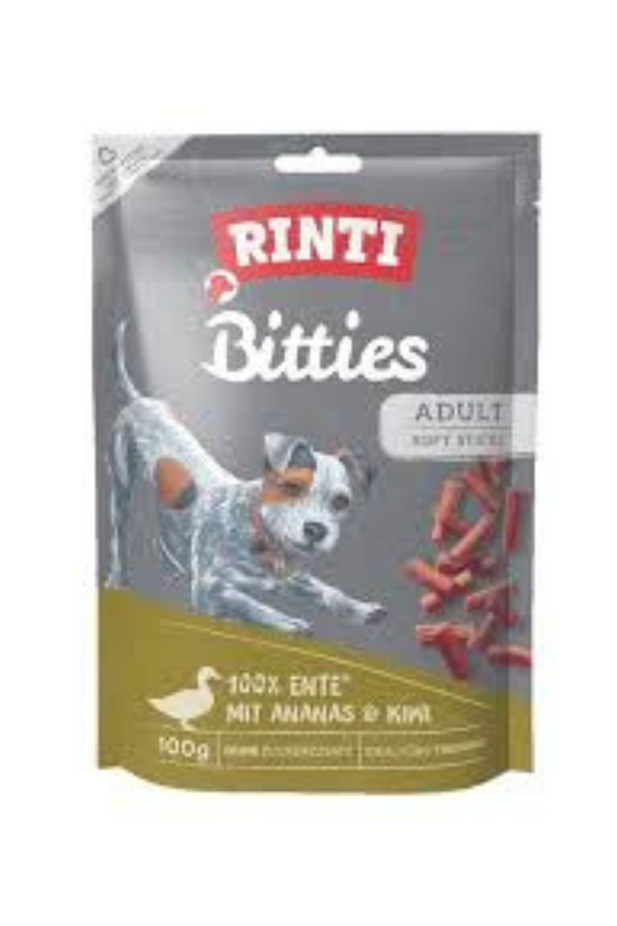 Rinti Bitties Ördek, Ananas ve Kivili Yetişkin Köpek Ödül Maması