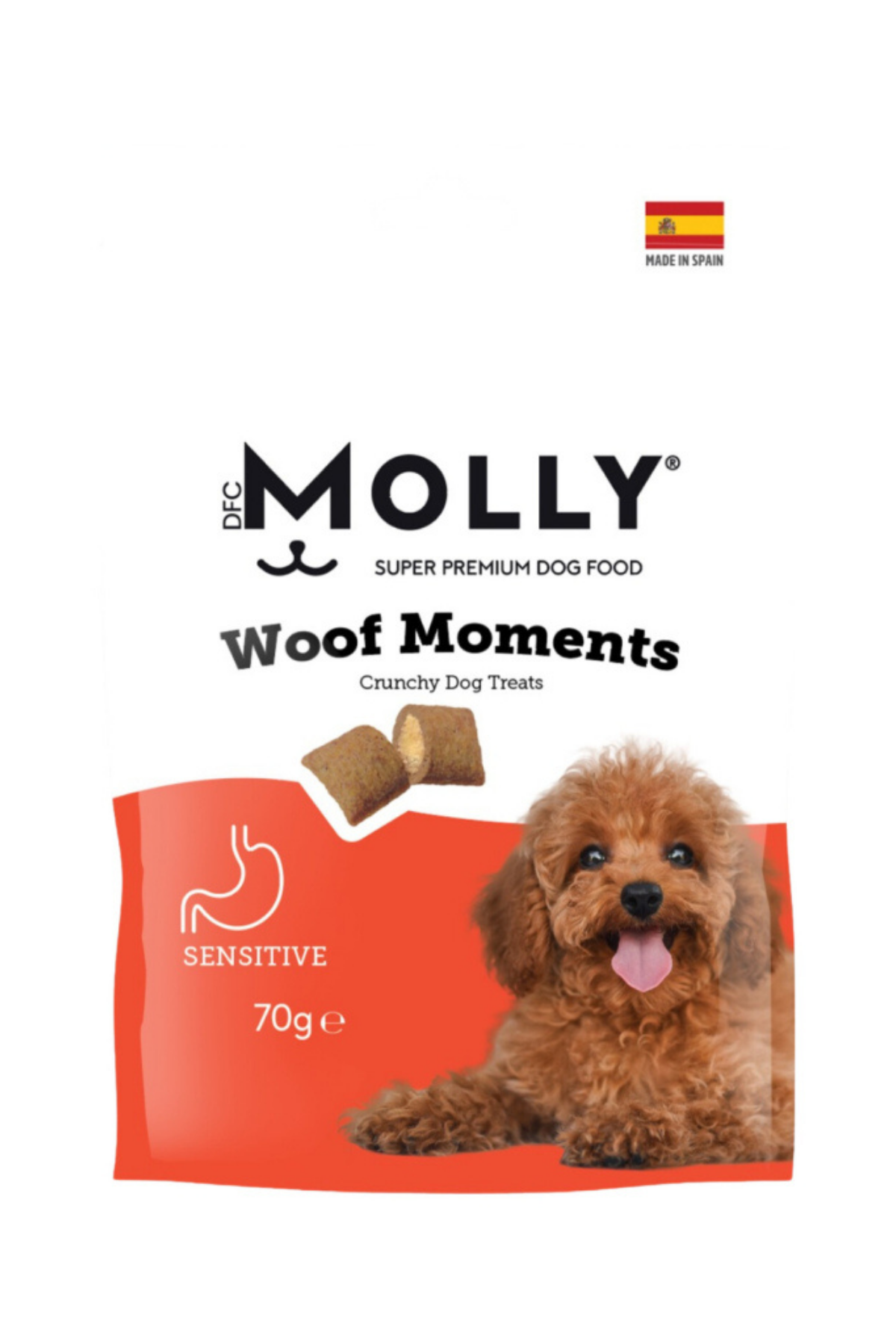 Molly Woof Moments Hassas Köpekler İçin Köpek Ödül Maması 0.07 Kg