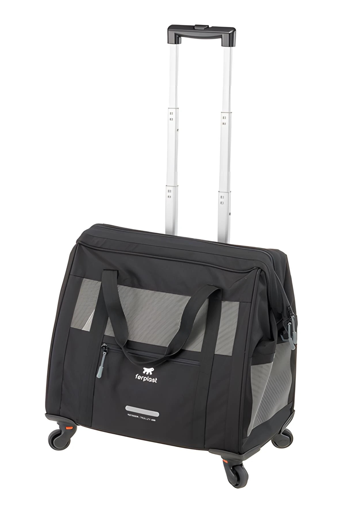 Ferplast Voyager Tekerlekli Evcil Hayvan Taşıma Çantası Siyah 