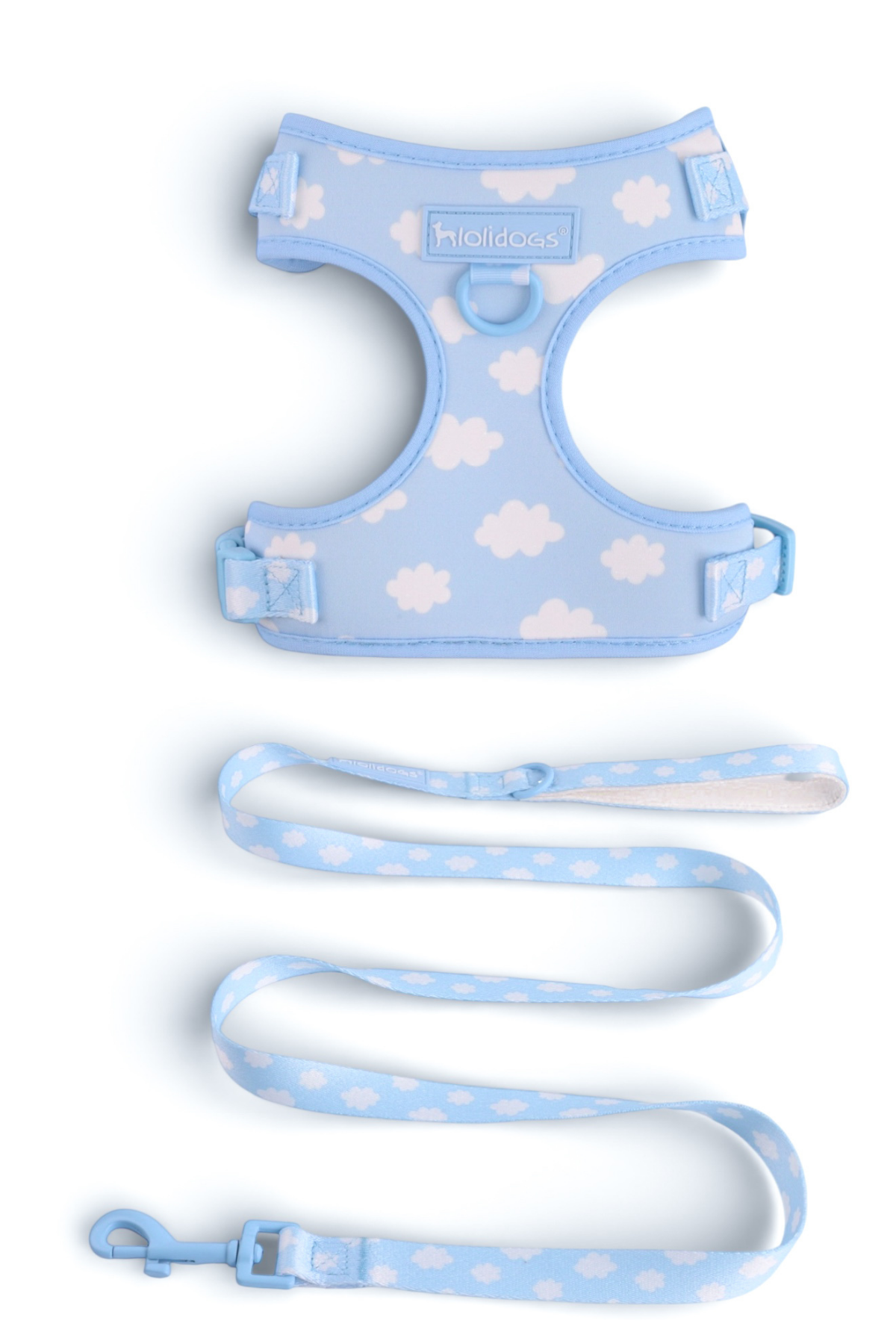 Lolidogs Köpek Göğüs Tasması ve Kayış Seti | Cloud