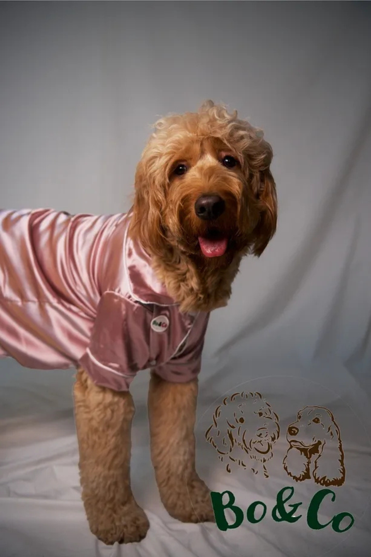 Bo&Co Pembe Saten Pijama