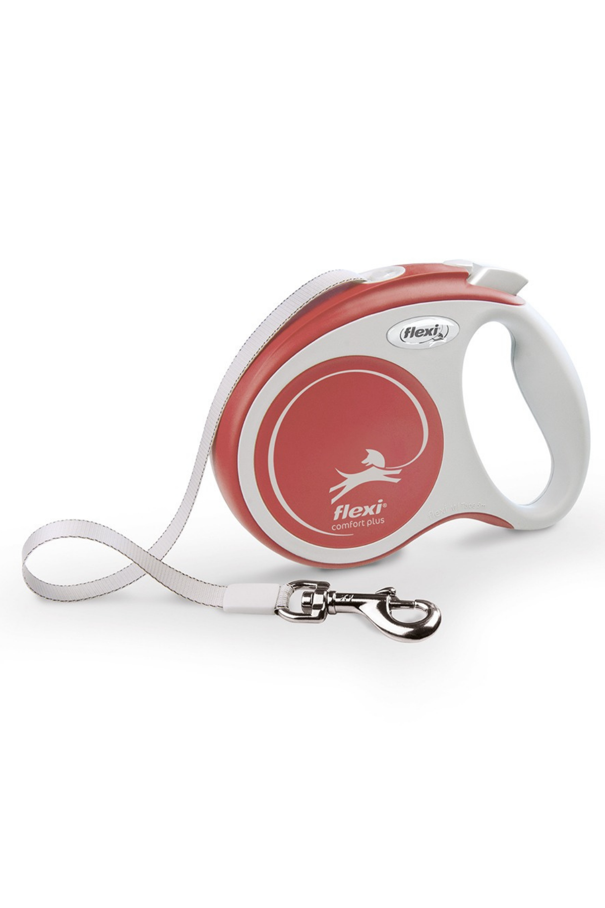 Flexi Comfort Plus Xs Beden Açık Kırmızı 3Mt Şerit Tasma