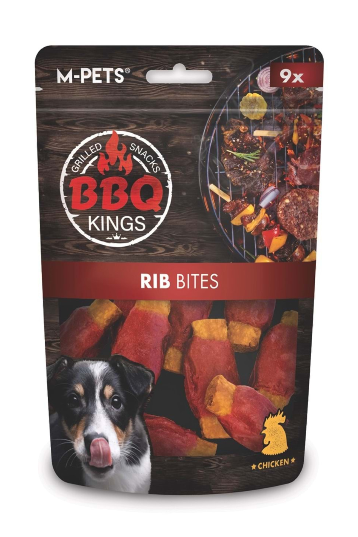M-PETS BBQ KINGS RIB BITES CHICKEN ÖDÜL 115GR