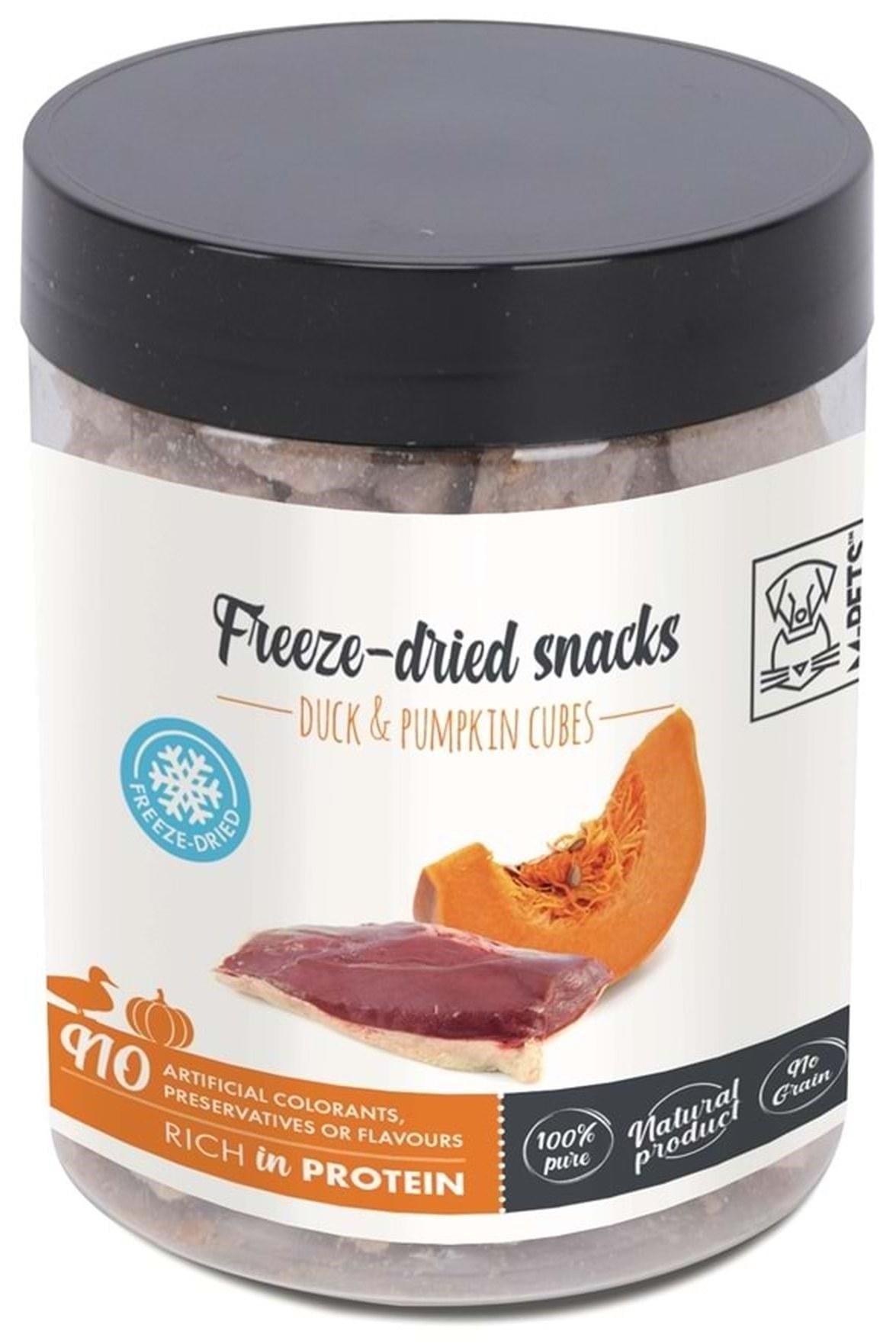 M-Pets Freeze Dried Ördek ve Balkabağı Köpek Ödülü