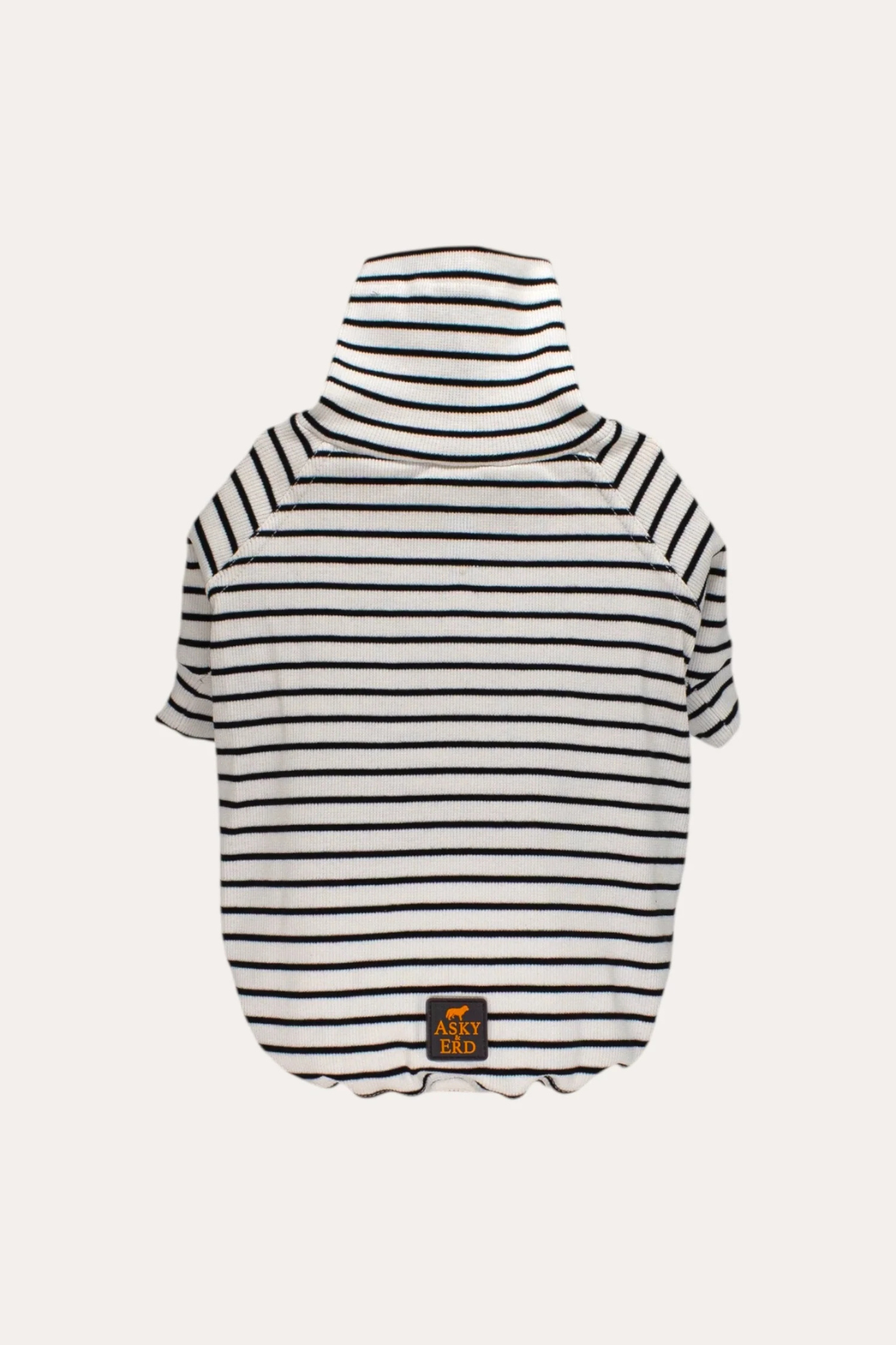 Asky&Erd Turtleneck Tshirt | Classic Stripe
