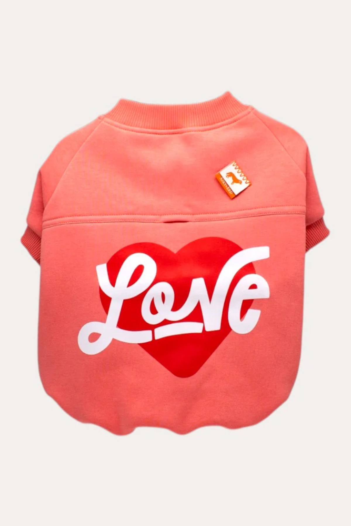 Asky&Erd Love Sweatshirt | Coral Rose