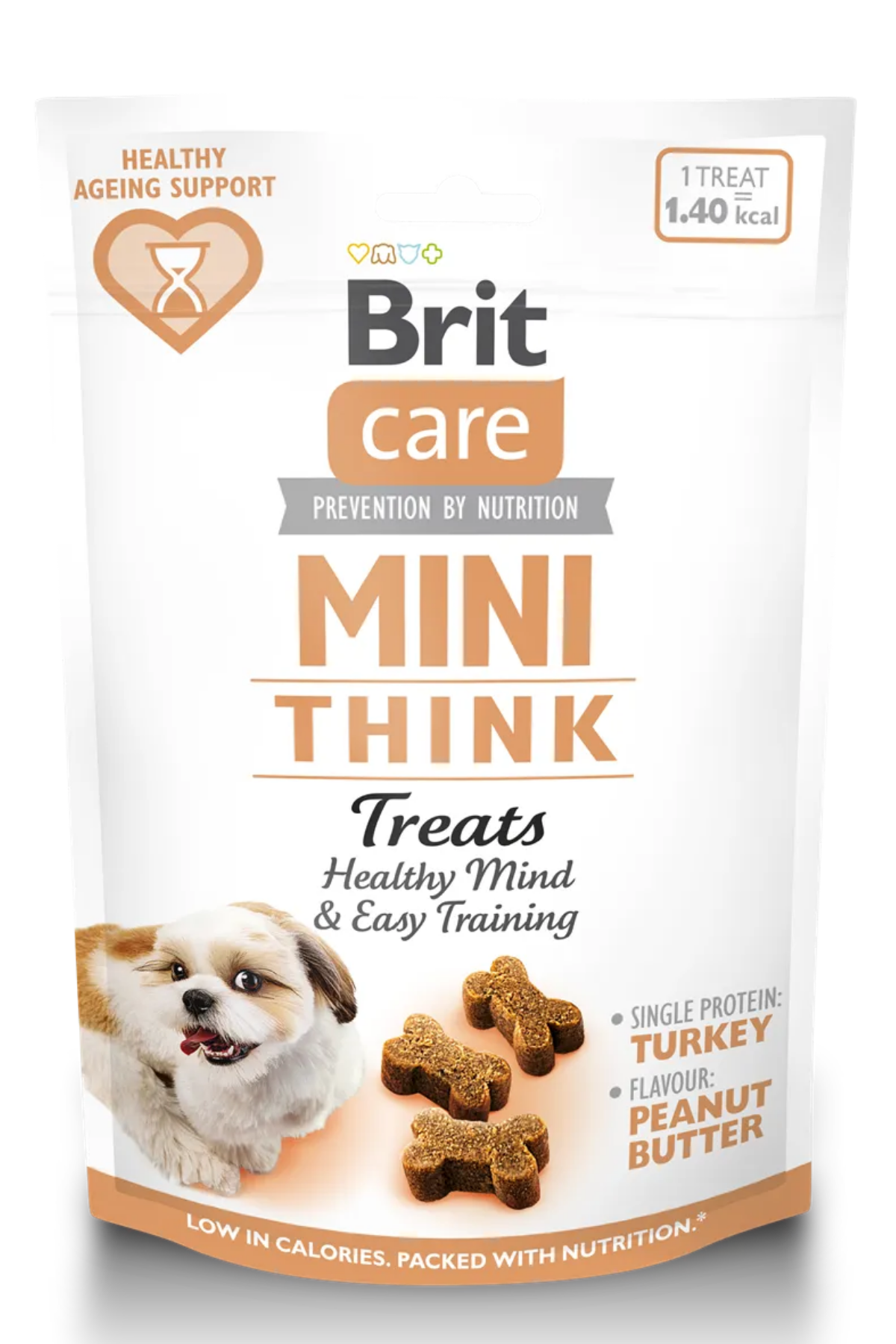 Brit Care Mini Think Köpek Ödül Maması Hindi ve Yer Fıstıklı