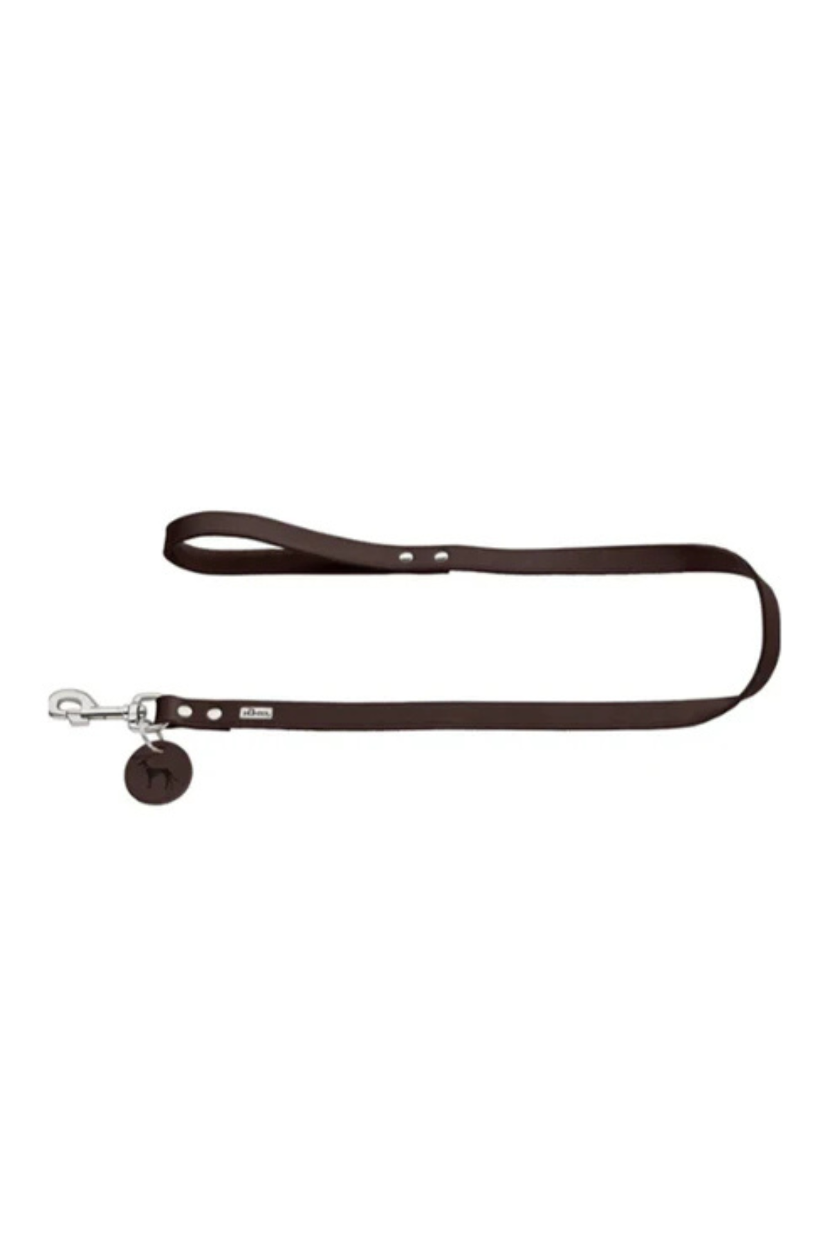 Hunter Aalborg Köpek Gezdirme Kayışı Dark Brown 2 cm/100 cm