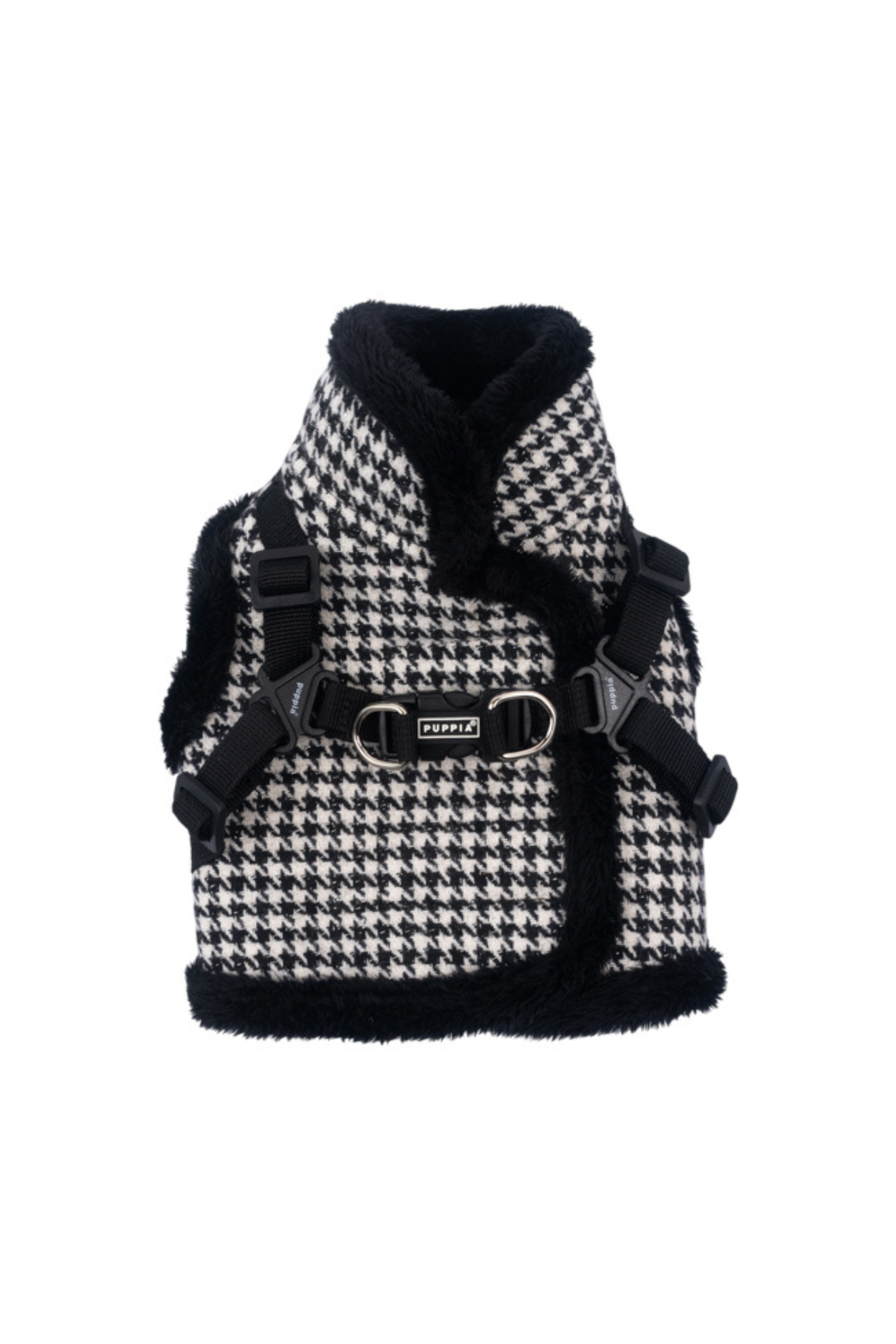 Puppia Chic Hound Harness V Köpek Göğüs Tasması Siyah