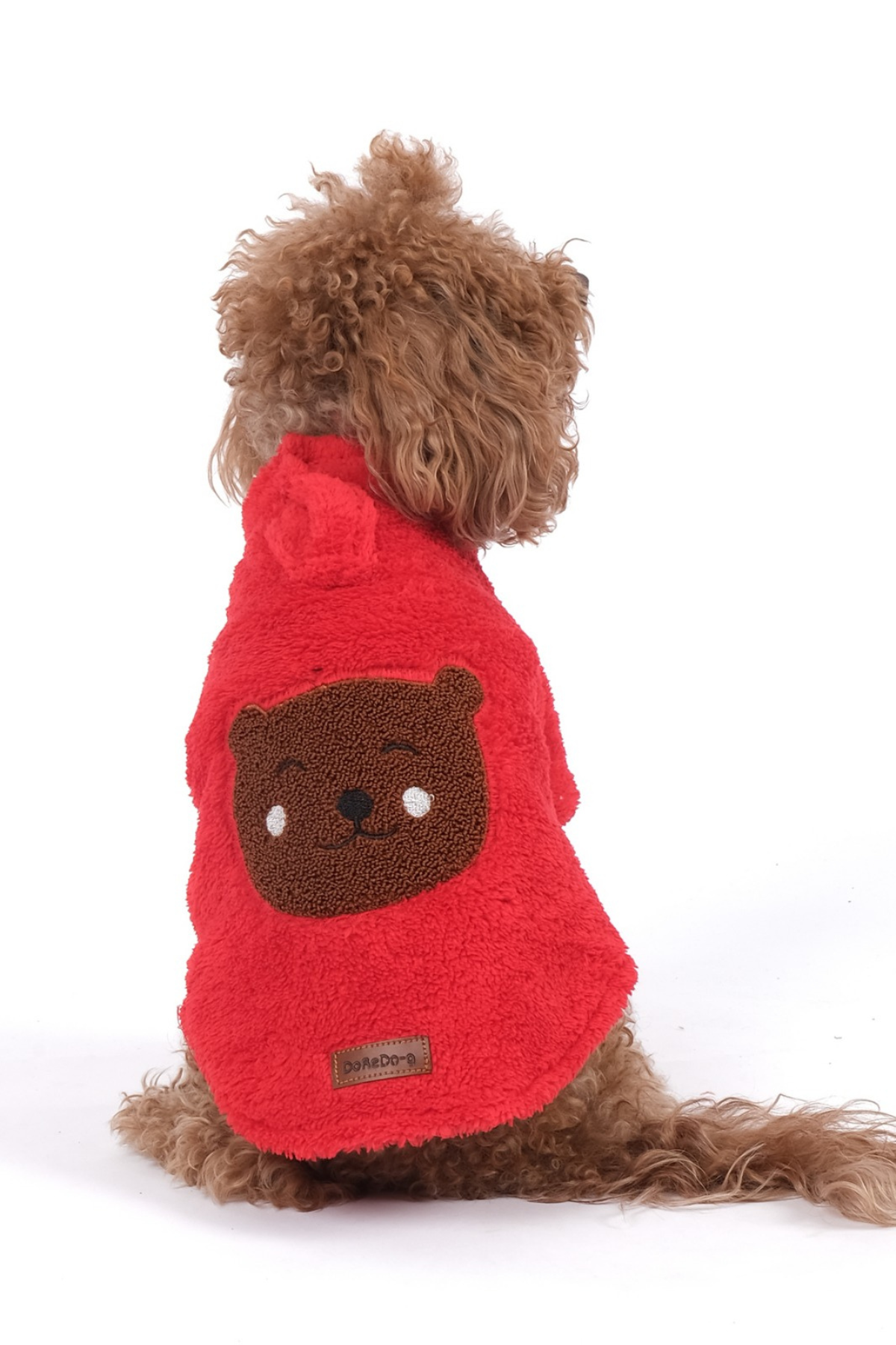 Doredog Kırmızı Ayıcıklı Peluş Sweat