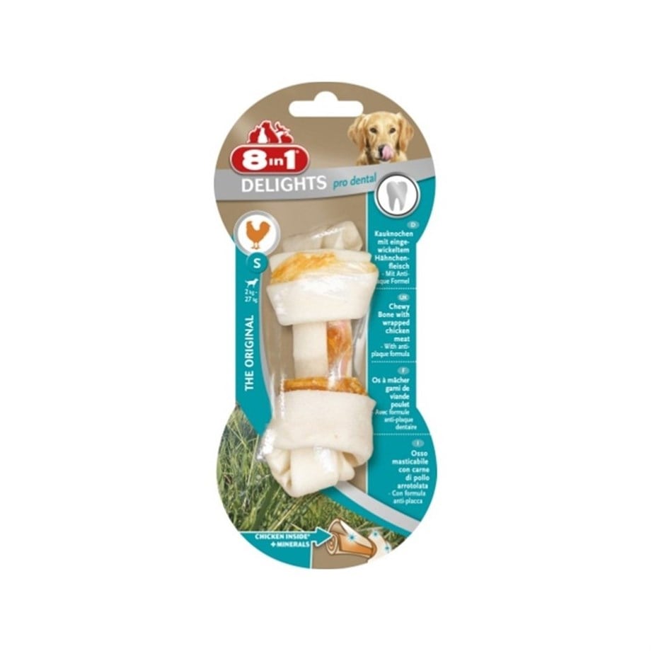 8 In 1 Dental Delights Bone S 40 Gr