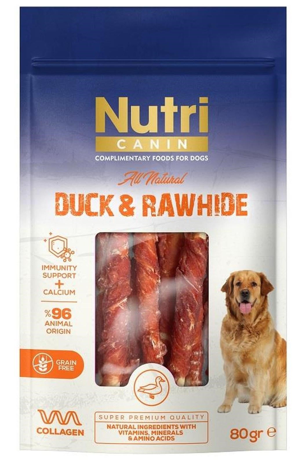 Nutri Canin Ördek Eti Sarılı Köpek Kemiği Small