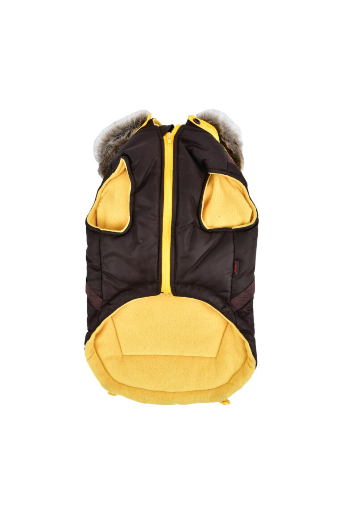 Puppia Orson Kışlık Polar Köpek Tulumu - Kahverengi