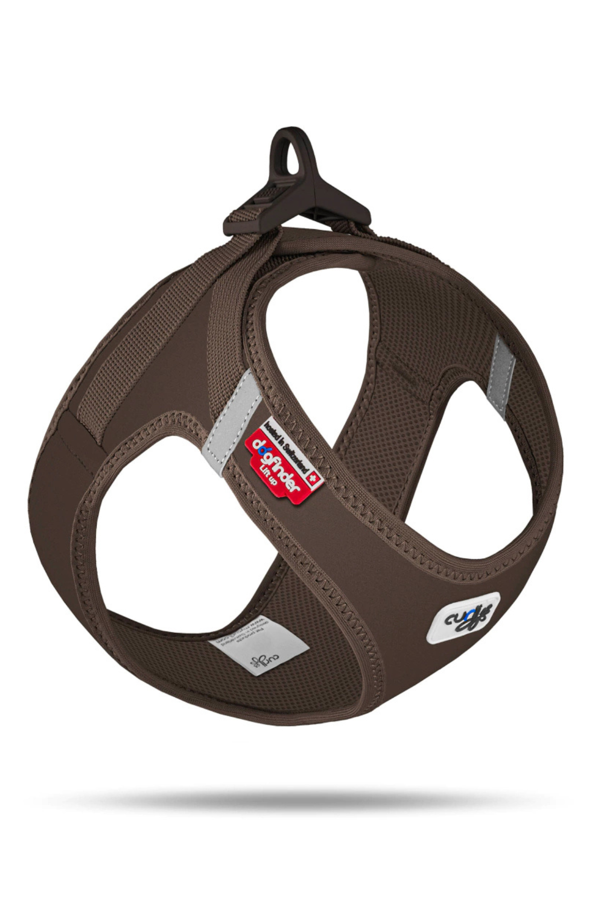 CURLI VEST HARNESS CURLI CLASP SOFTSHELL BROWN