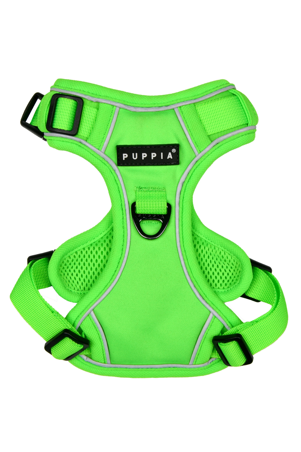 Puppia Neon Harness H Göğüs Tasması Yeşil