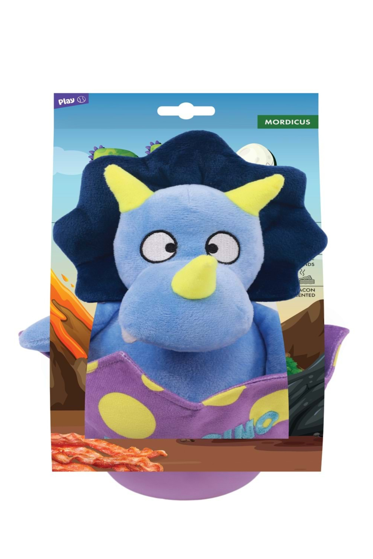 M-PETS PLAY DİNO MORDICUS PASTIRMA AROMALI KÖPEK OYUNCAĞI