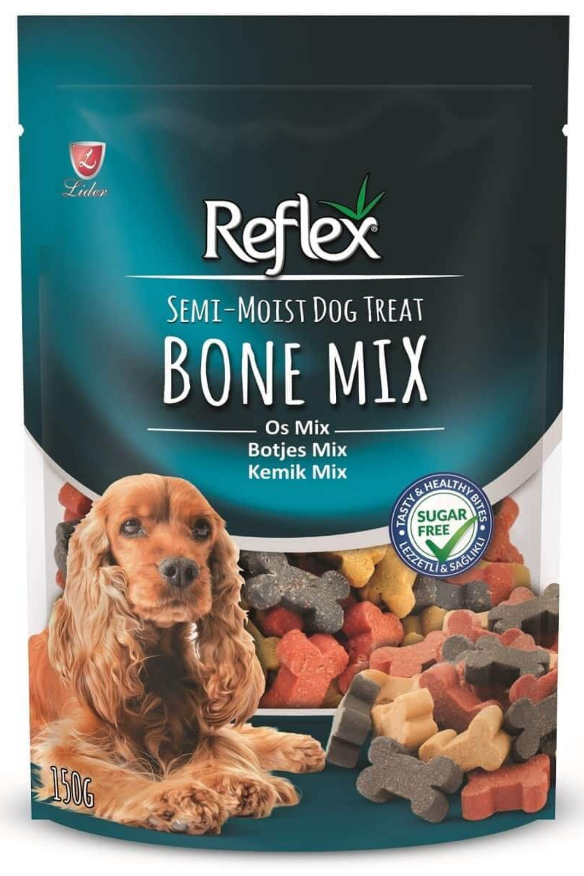 Reflex Semi-Moist Mini Mix Kemik Köpek Ödülü 150 Gr