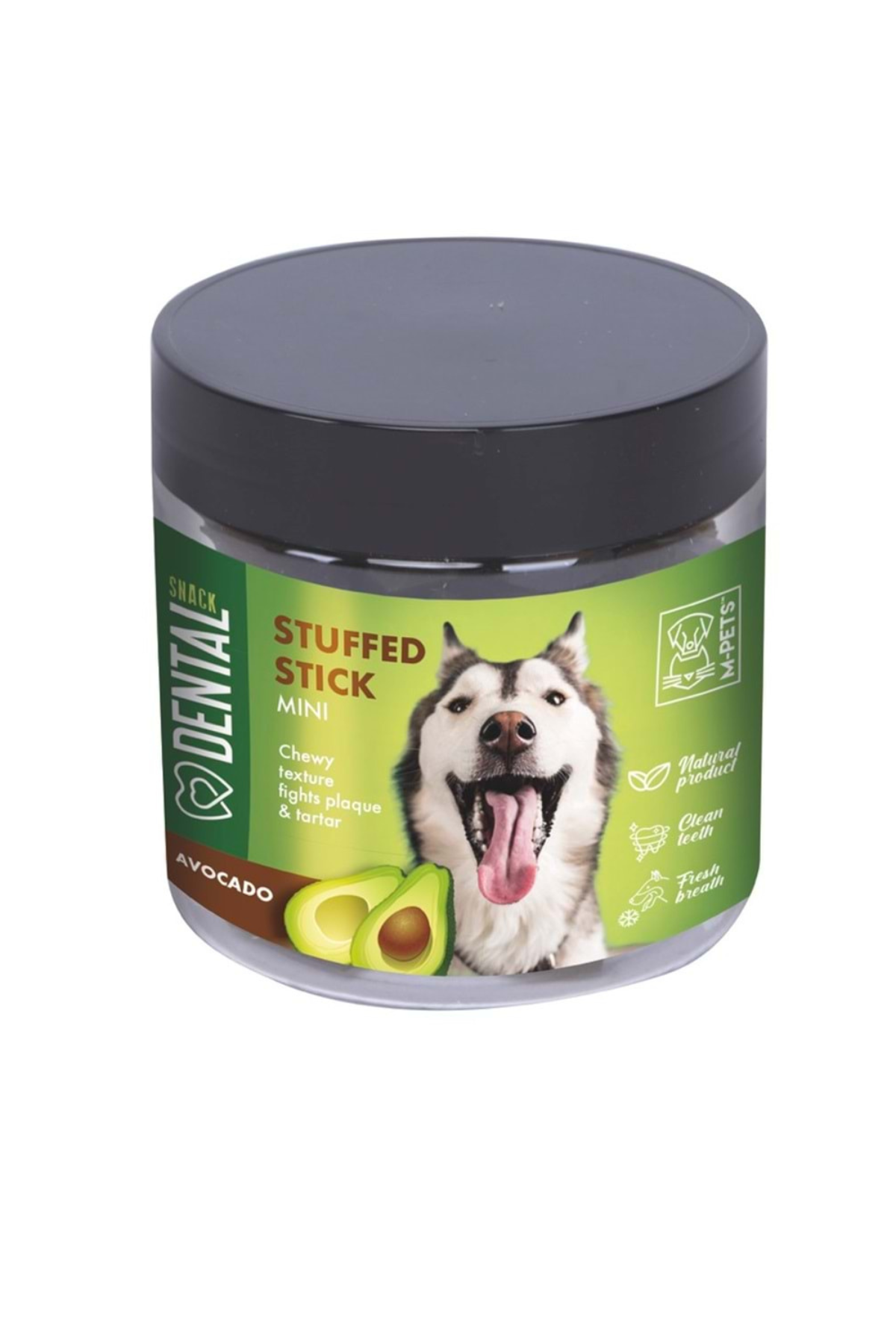 M-PETS DENTAL SNACK AVOCADO STUFFED STICK MINI ÖDÜL 100GR