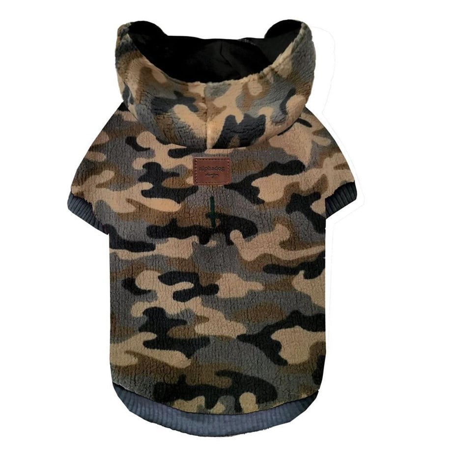 Alphadog Design Camouflage Köpek Poları