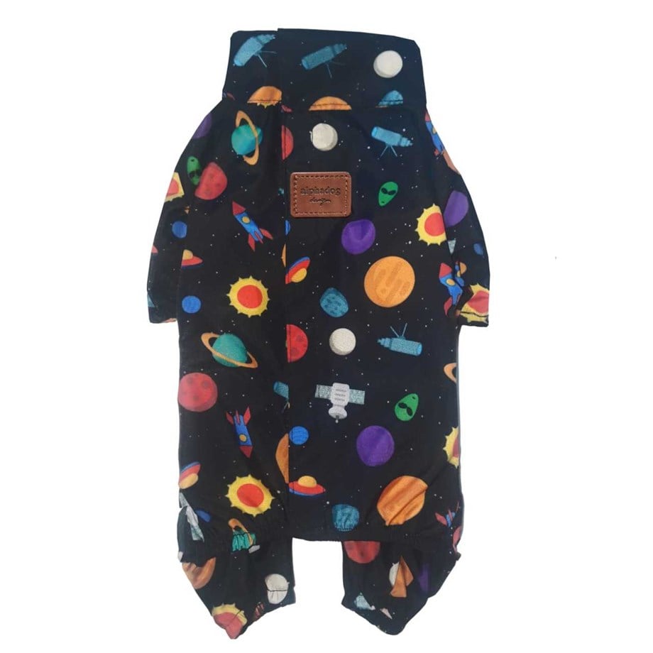 Alphadog Design Space Köpek Tulum Yağmurluk