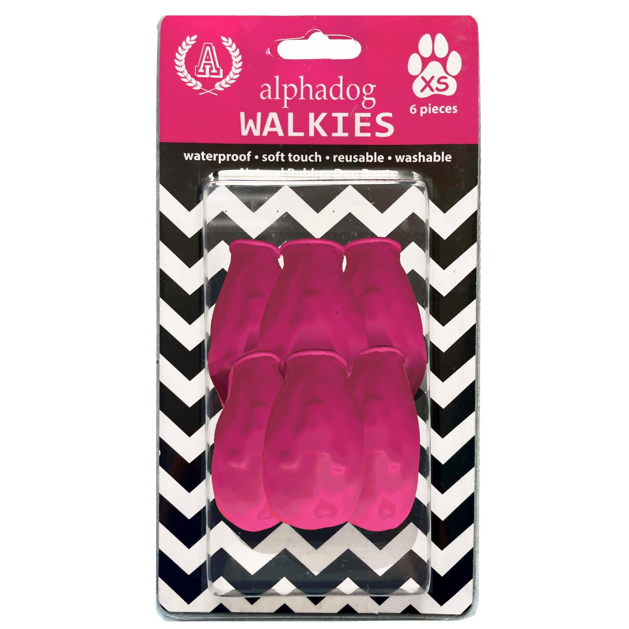 Alphadog Walkies Köpek Galoşu Wine
