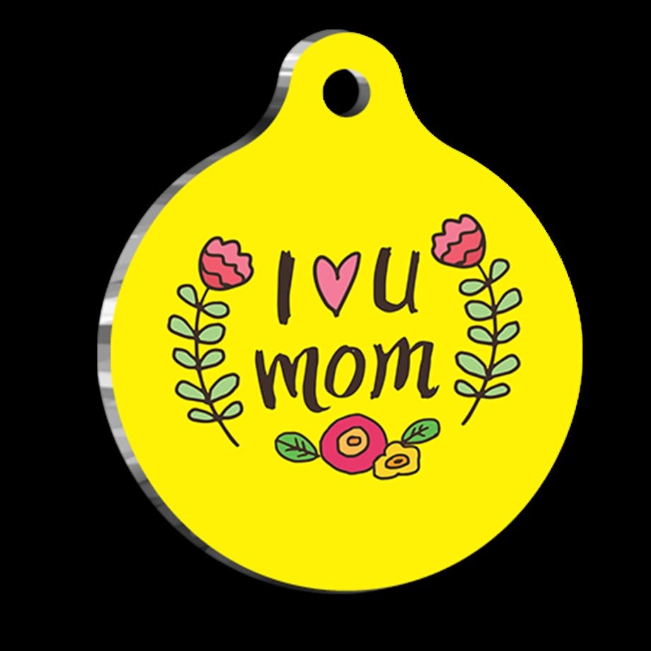 I Love My Mother, Cat Dog Tag
